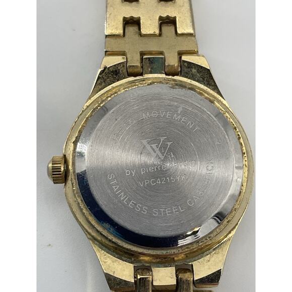 Vtg Pierre Cardin Watch ViVa Women Gold Tone - Picture 4 of 5
